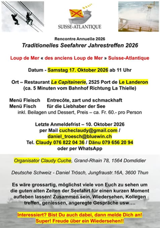 Loup de Mer Treffen 2026