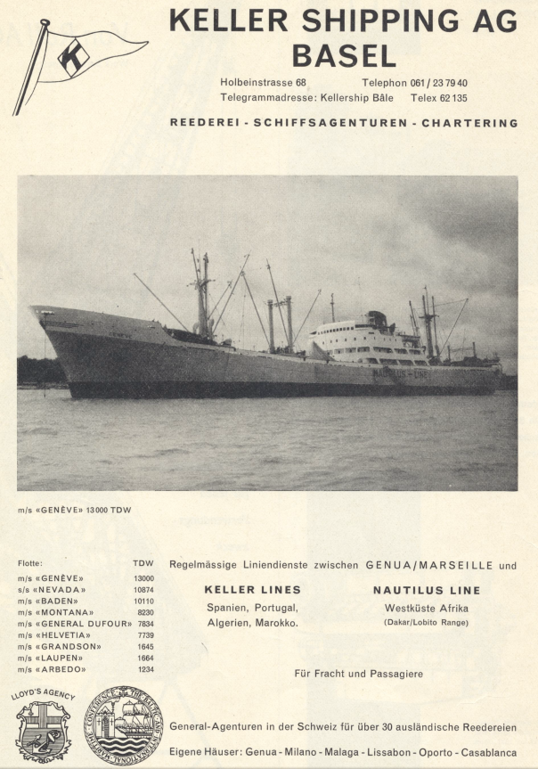 Keller Inserat Feb. 1964